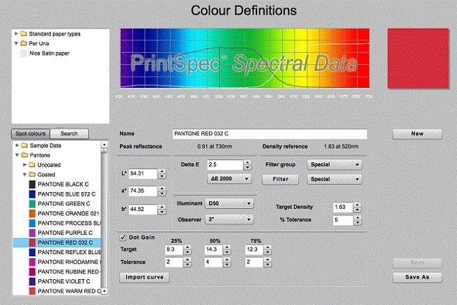 Calibrate printer color