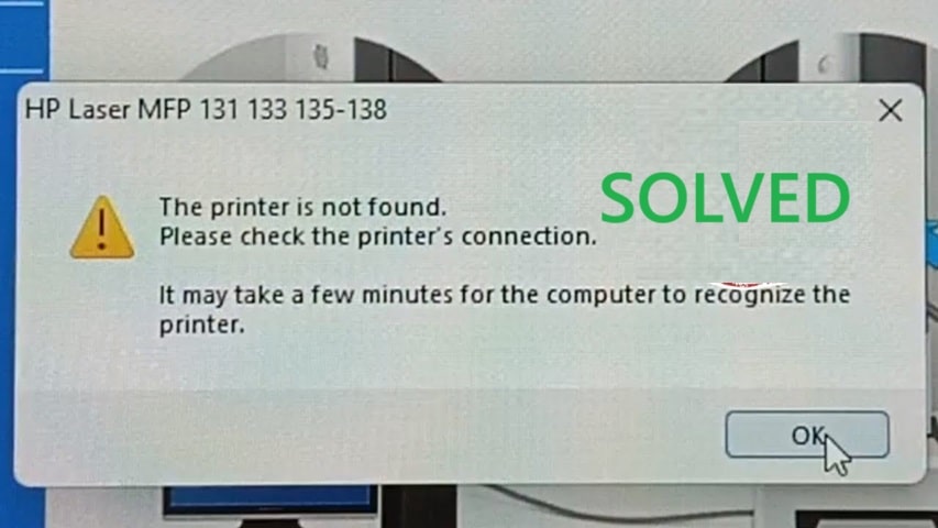 Confirm Printer is on the Same Network