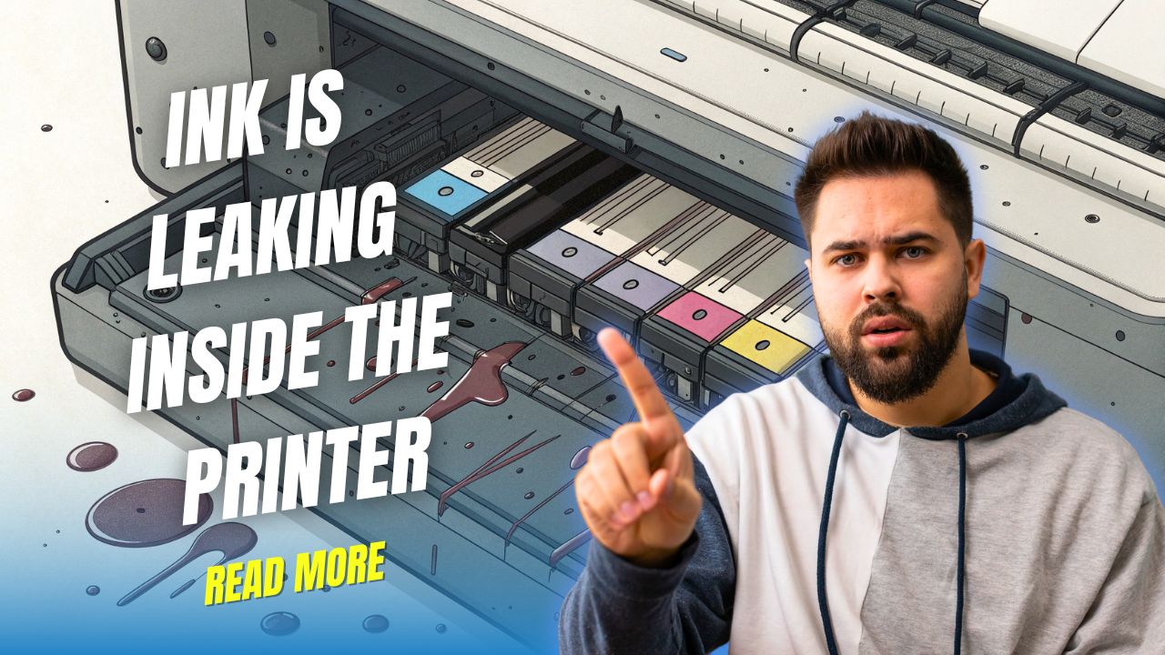 Ink Is Leaking Inside the Printer