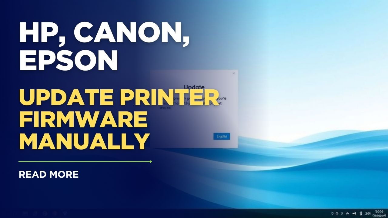 update printer firmware