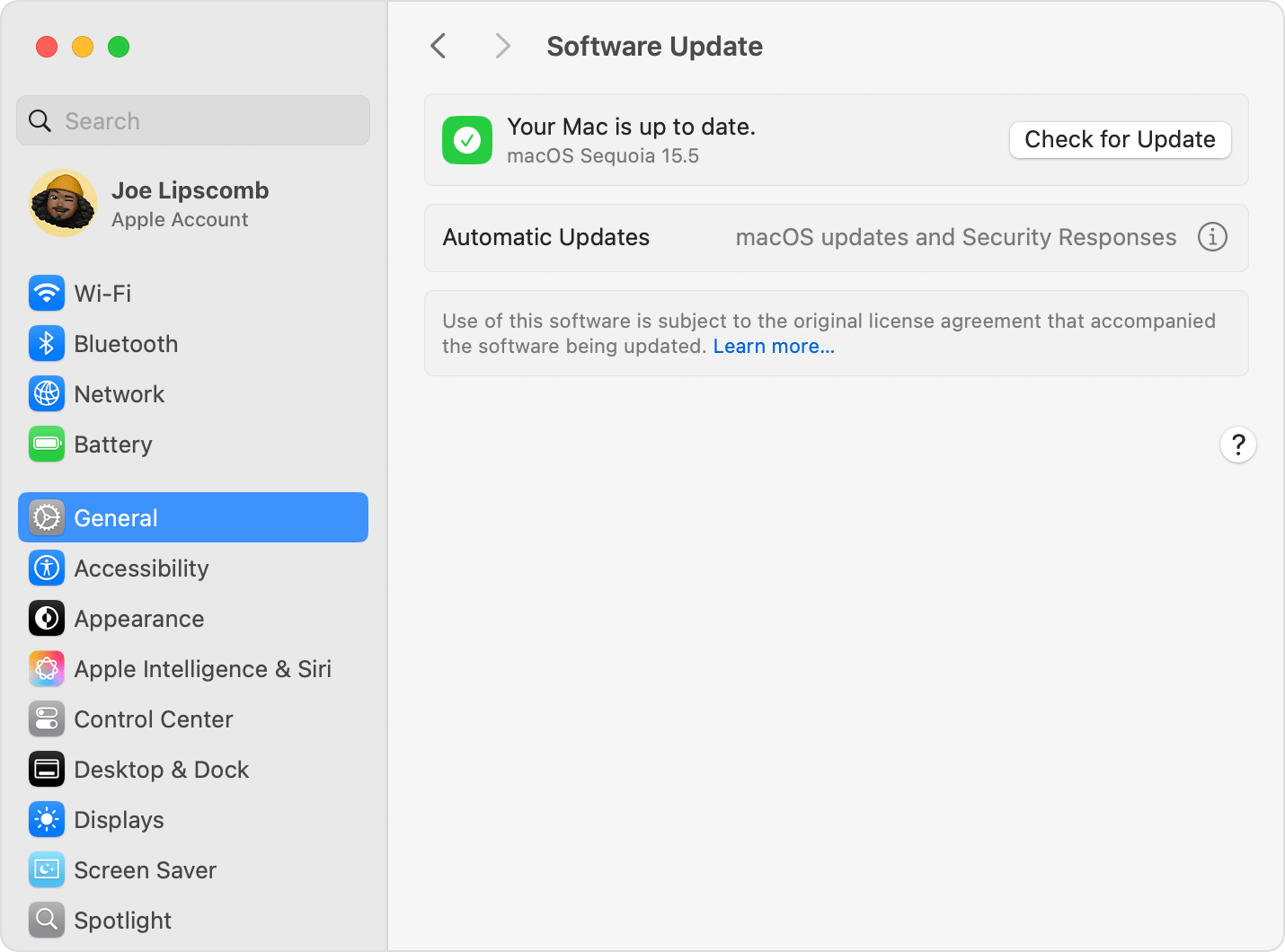 Mac Update