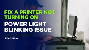 Power Light Blinking Issue