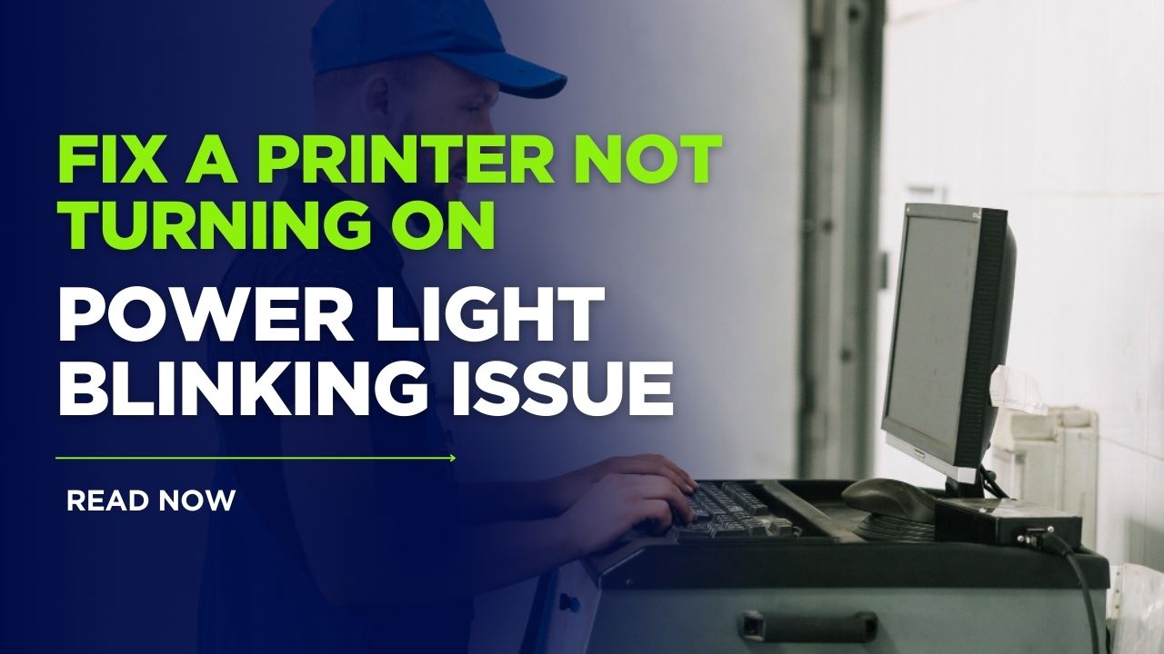 Power Light Blinking Issue