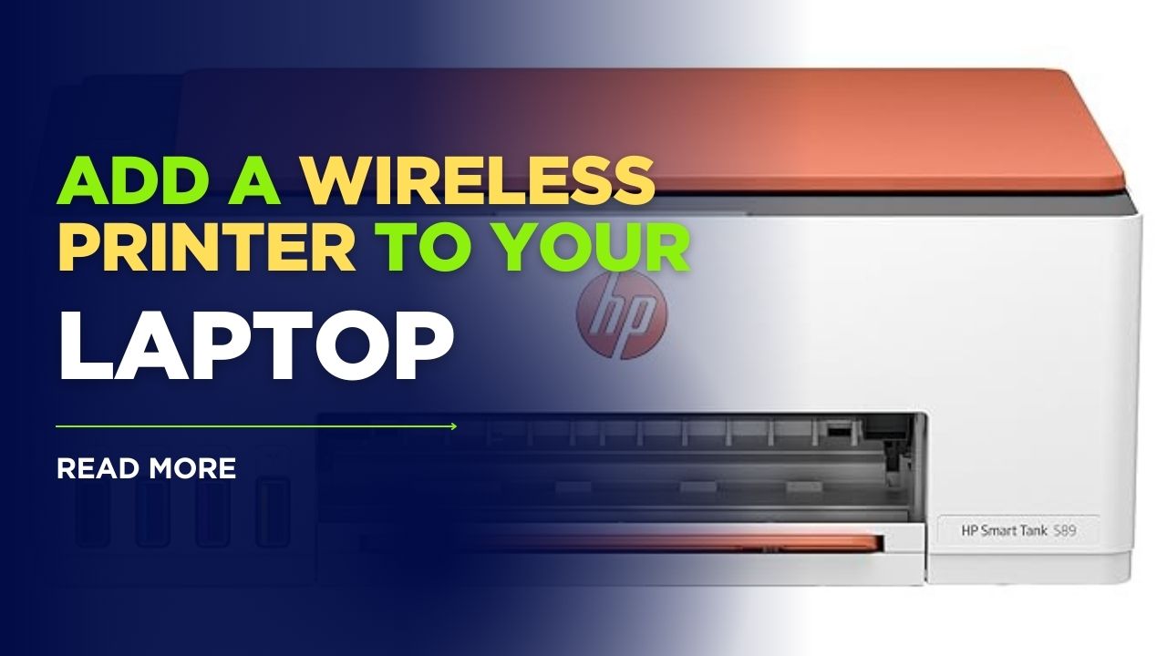 add wireless printer to laptop