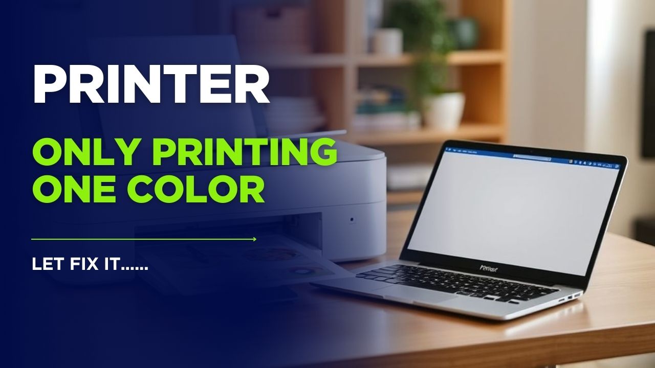 Printer Only Printing One Color