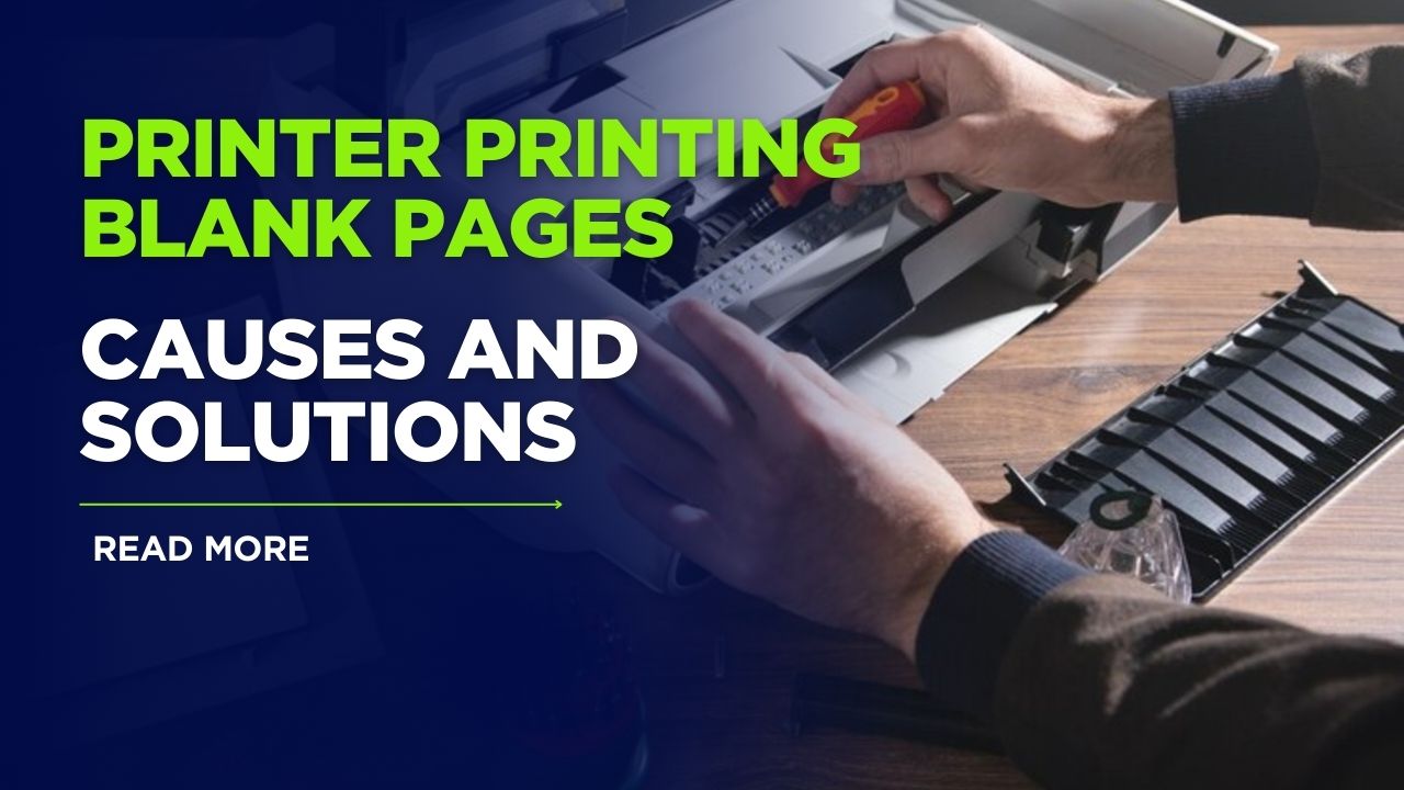 printer printing blank pages