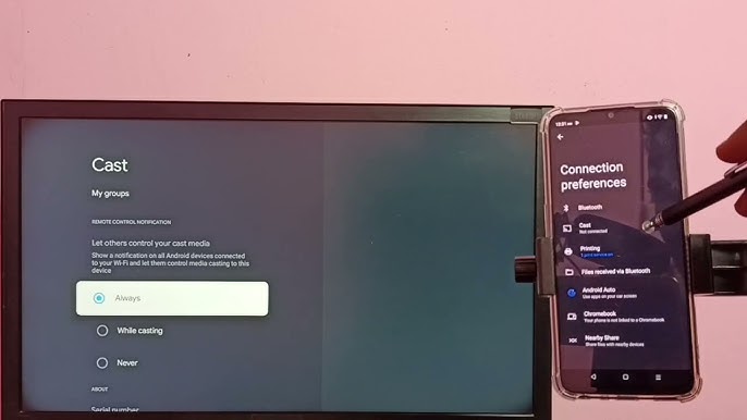  Screen Cast to Phone, Then Print