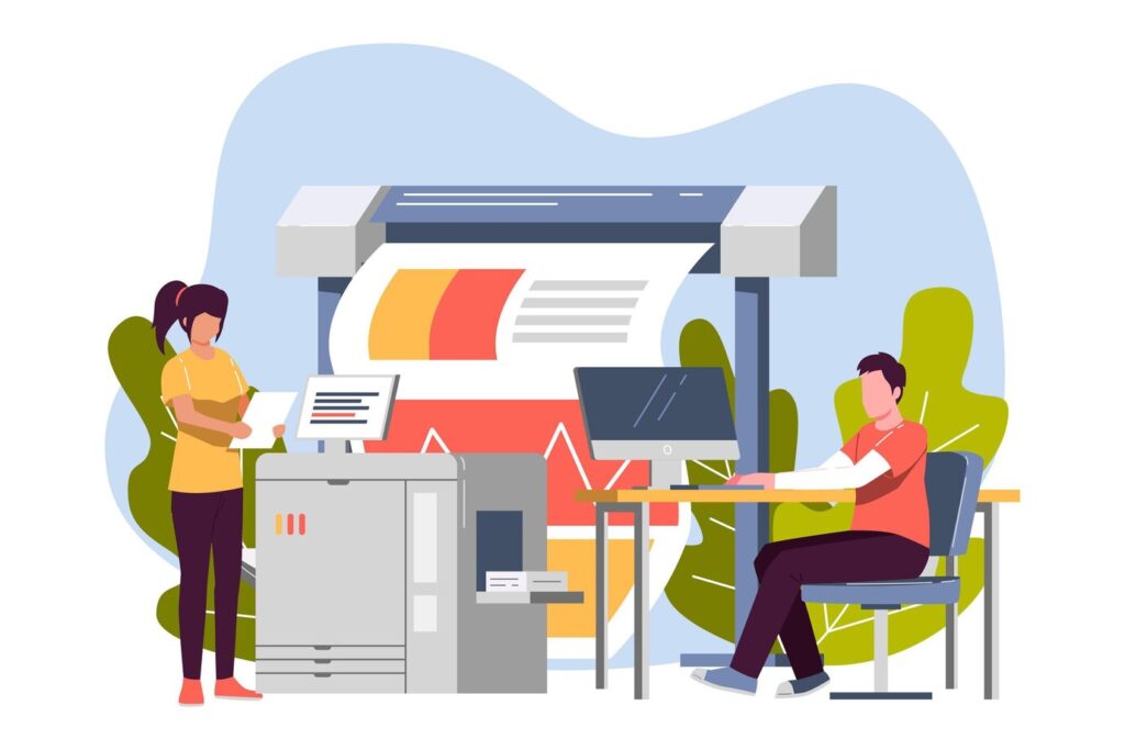 printer printing blank pages