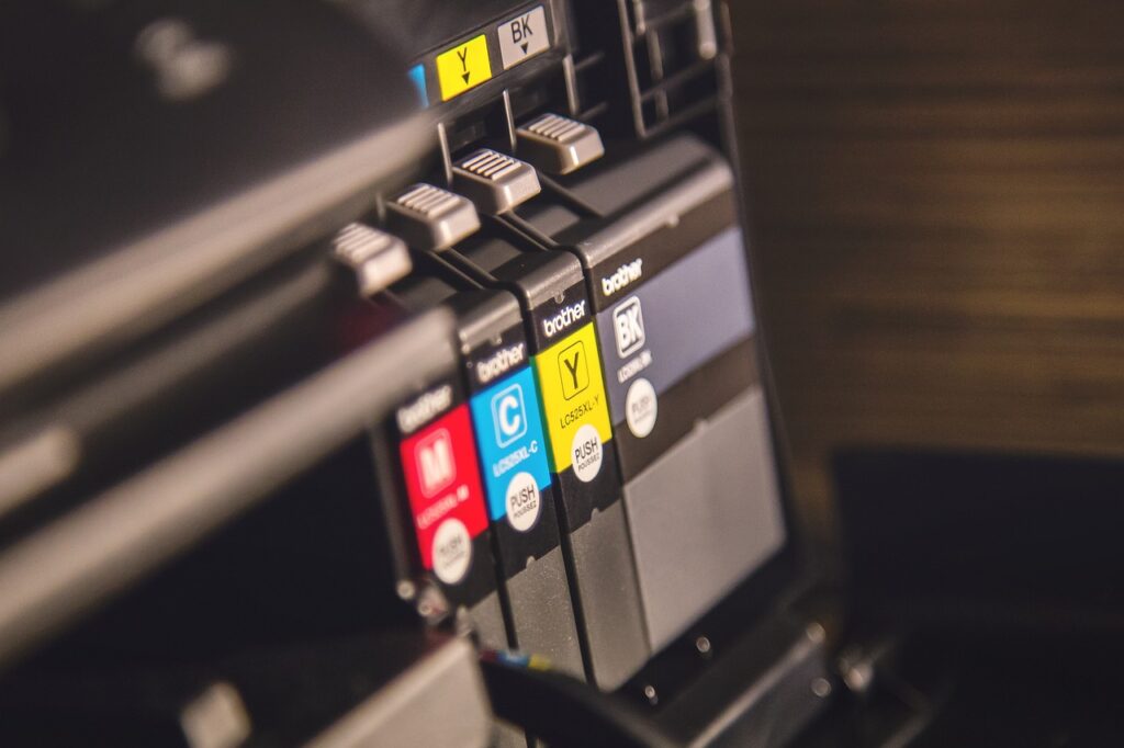 printer shows no cartridge installed