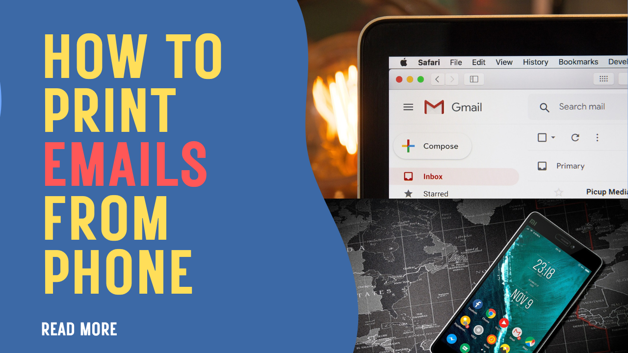 Print Emails from Phone