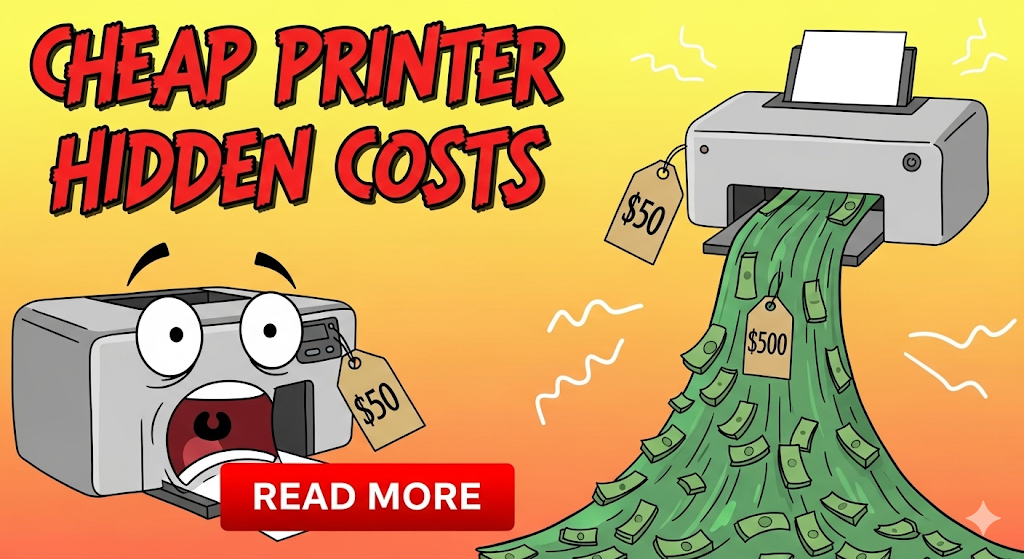 Cheap Printer Hidden Costs: Why Your $50 Printer Could Cost $500