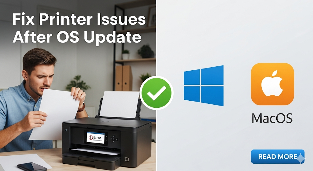 Fix Printer Issues After OS Update
