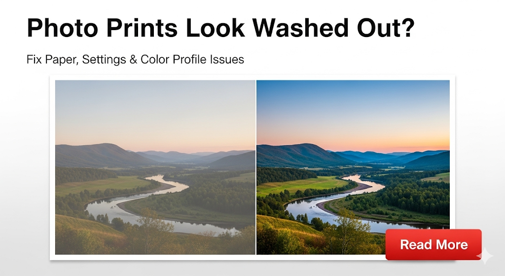 Photo Prints Look Washed Out