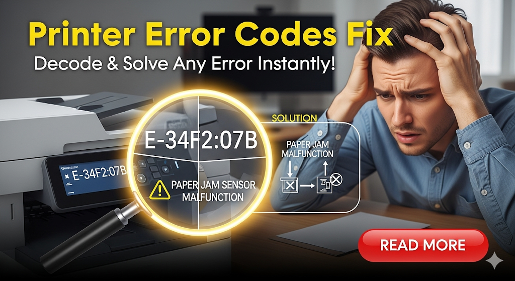 Printer Error Codes Fix