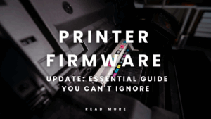 Printer Firmware update