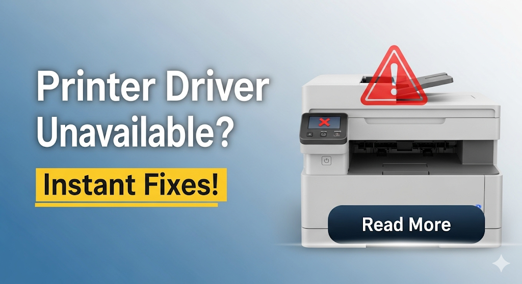Why Printer Driver Unavailable