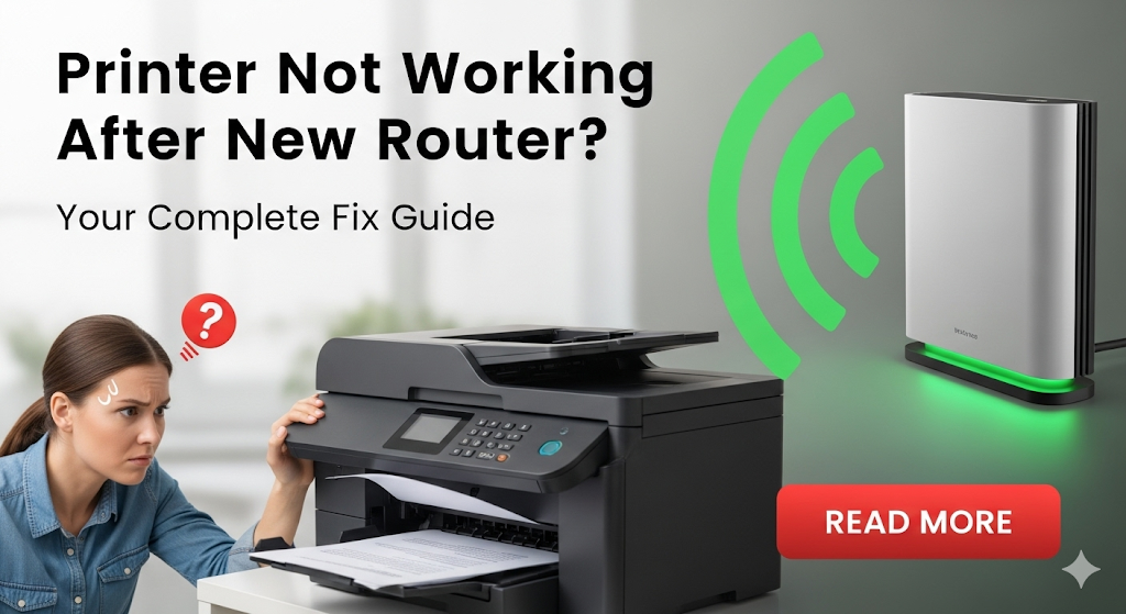 Printer Not Working After New Router