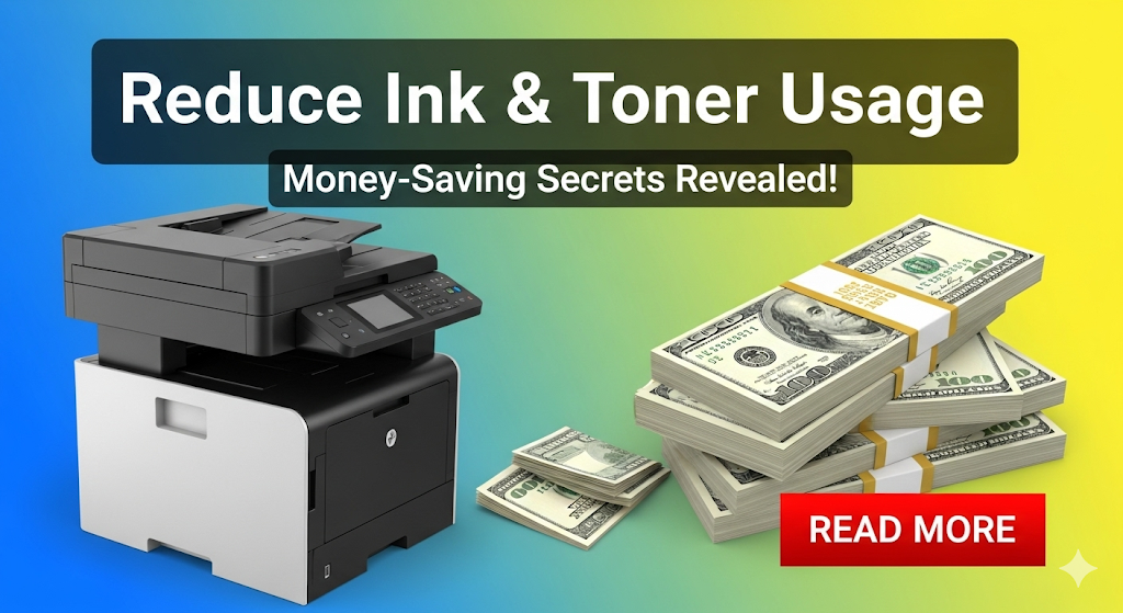 Reduce Ink and Toner Usage