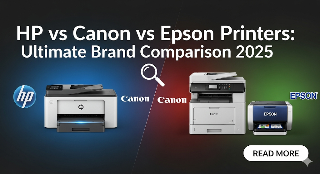 HP vs Canon vs Epson Printers