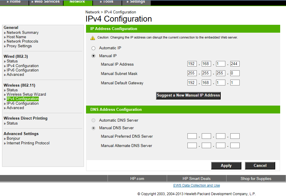 Assign a Static IP Address to Your Printer