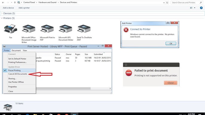 Fix Cannot Locate Document Error Printing