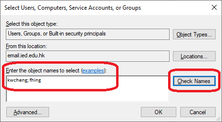 Fix Network Drive Permissions