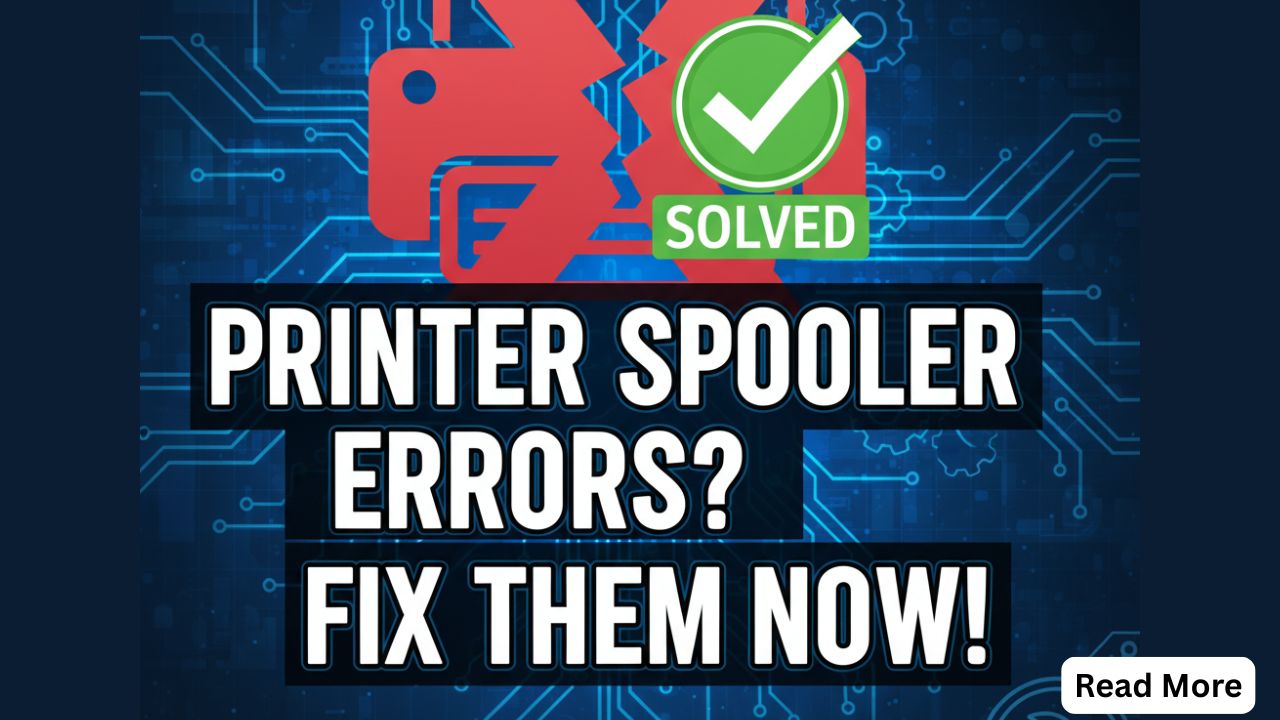 Fix Printer Spooler Errors Fast
