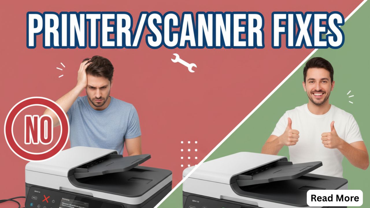 All-in-One Printer Scanner Not Working