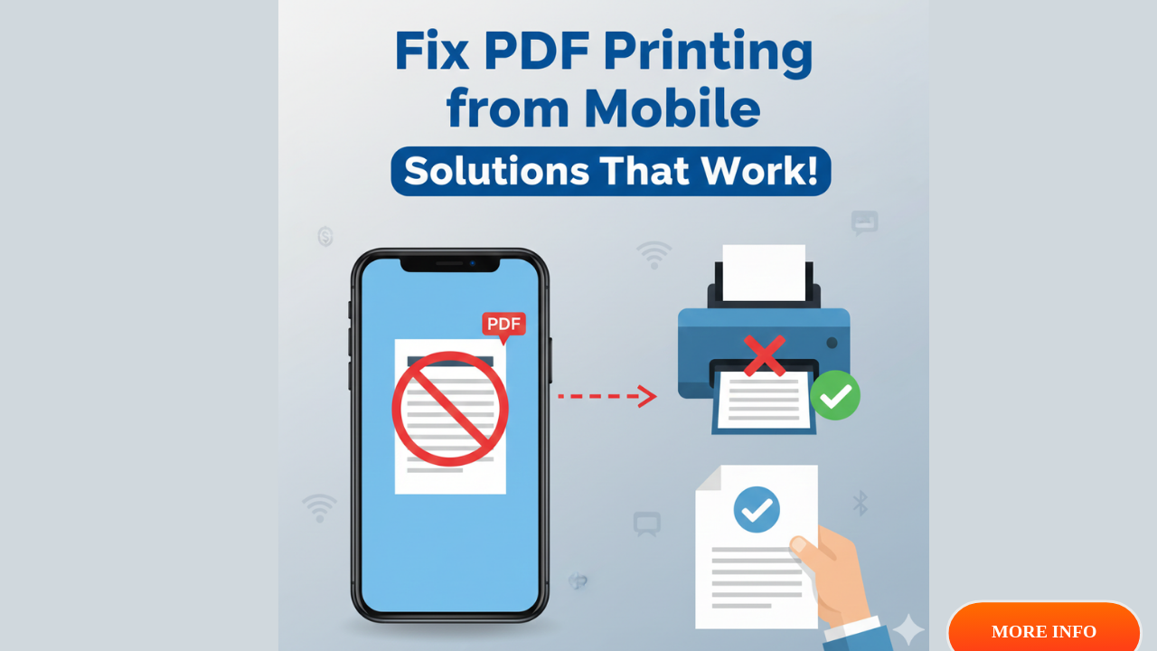 Fix PDF Printing Issues from Mobile Apps: Proven Solutions That Work