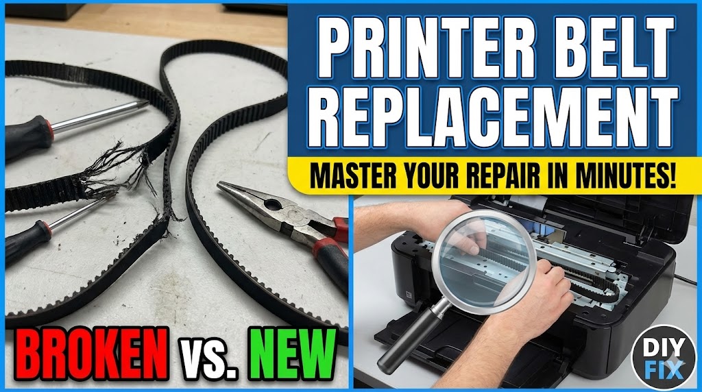Printer Belt Replacement Master Your Repair in Minutes