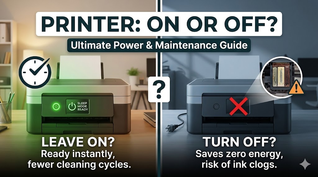 Should You Leave Printer On or Off: Ultimate Power & Maintenance Guide