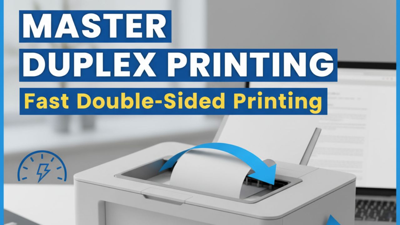 Printer Duplexing: Master Double-Sided Printing Fast
