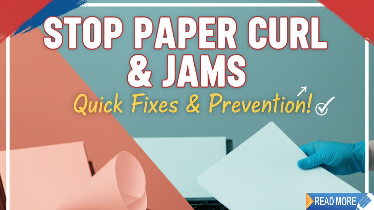 Paper Curl Fix: Stop Warped Sheets & Prevent Jams Before They Happen