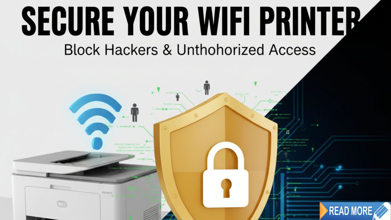 Secure WiFi Printer: Shield Your Device from Hackers & Unauthorized Use