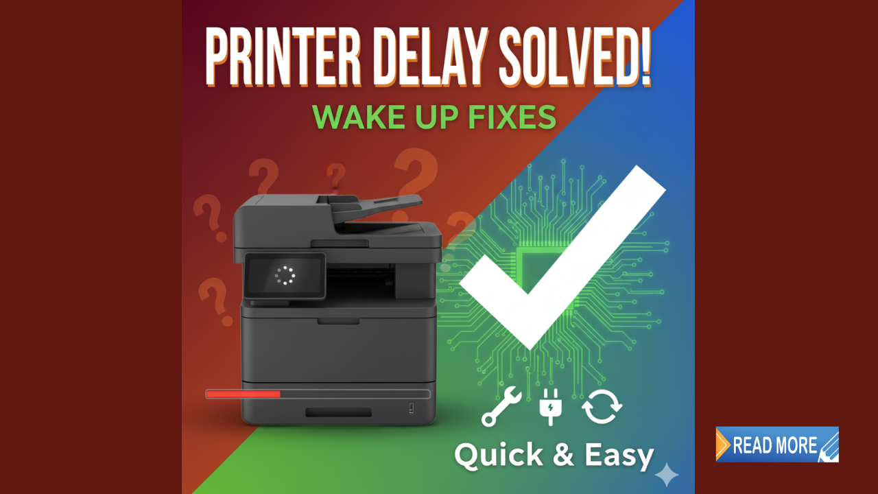 Printer Wake Up Delay: Why Your Printer Takes Forever to Start (Quick Fixes)
