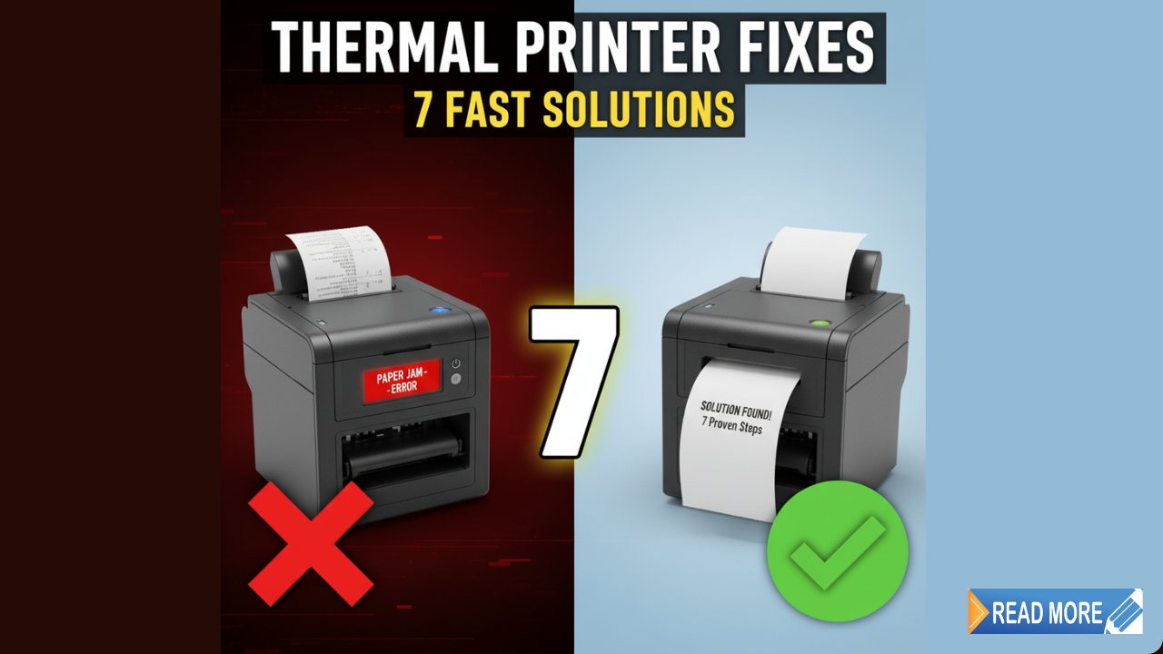 Common Issues With Thermal Receipt Printers: Cutter Malfunctions