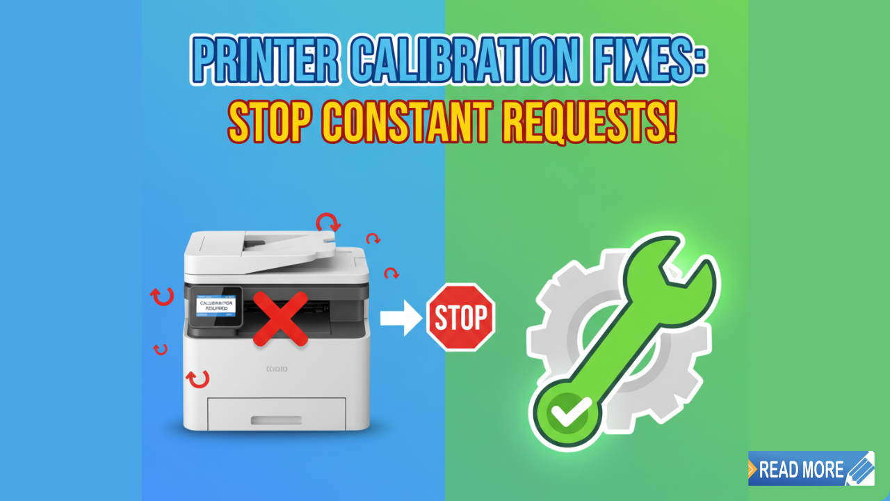 Stop Your Printer From Constantly Asking for Calibration: Quick Fixes