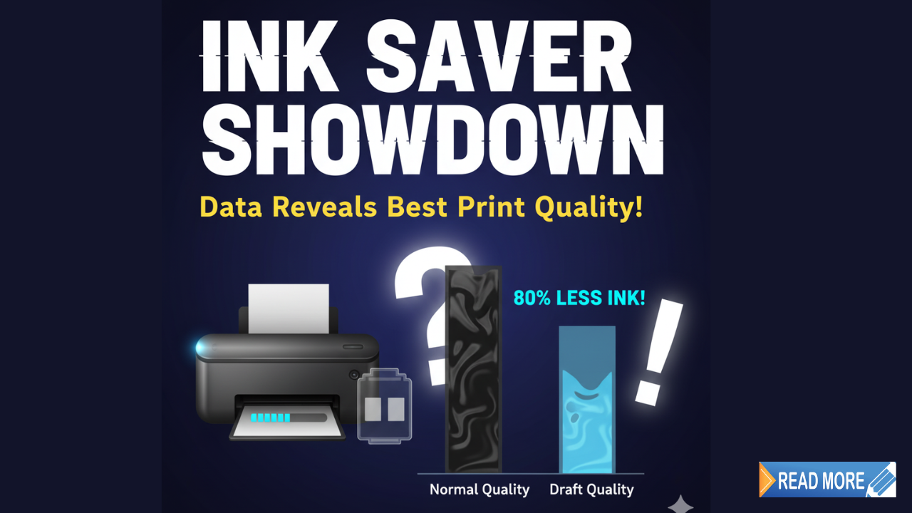 Which Print Quality Setting Saves the Most Ink?