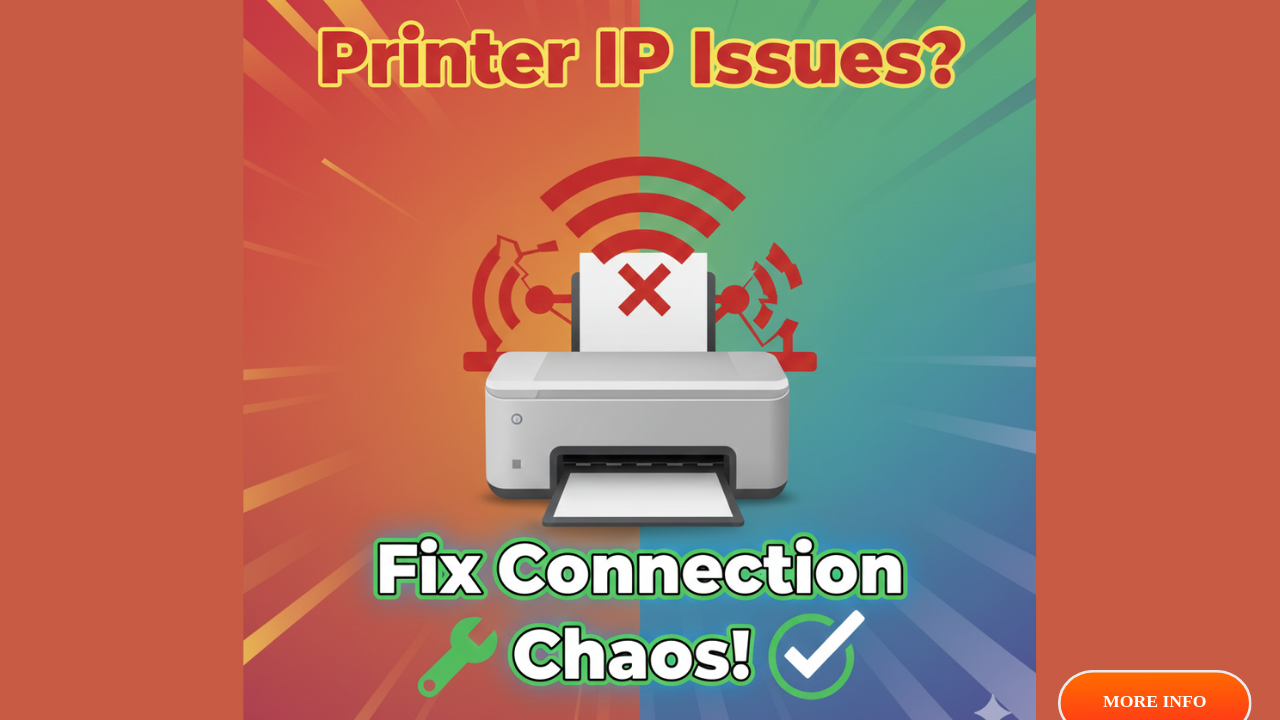 Fix Printer Changing IP Address : Stop Connection Chaos Now