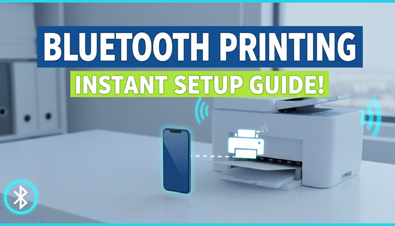 Bluetooth Printing Setup: Conquer Wireless Printing Fast