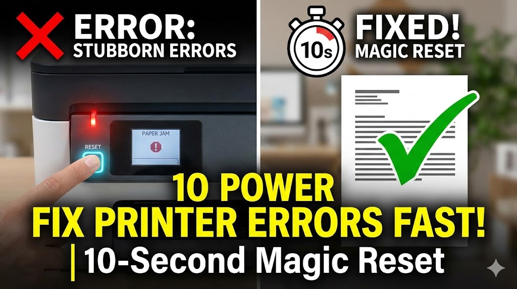 Printer Keeps Canceling Jobs: Simple Fixes That Actually Work Fast