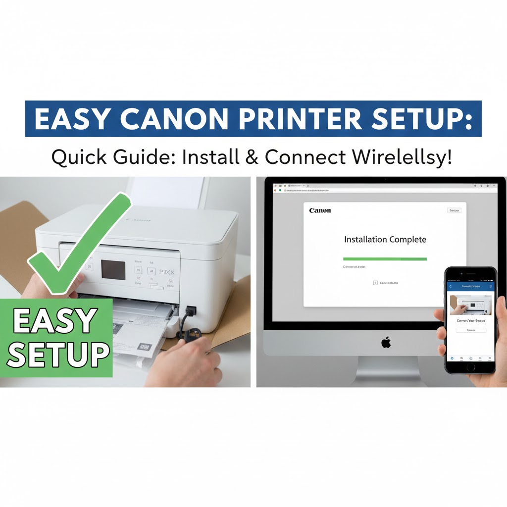 Easy Canon Printer Setup: Quick Guide to Install Your Device