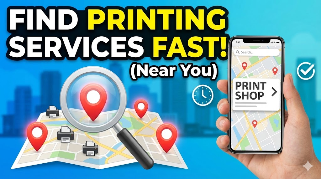 How to Find Printing Services Near Me