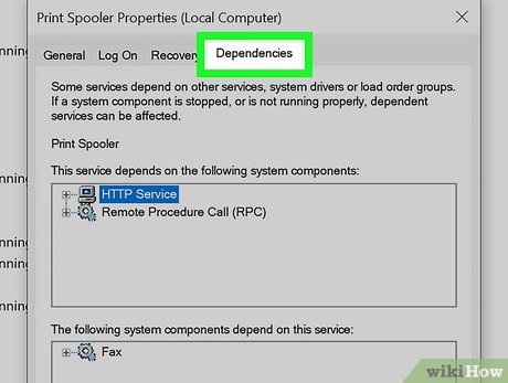 Modify Print Spooler Service Settings