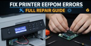 Fix Printer EEPROM Flash Storage Errors