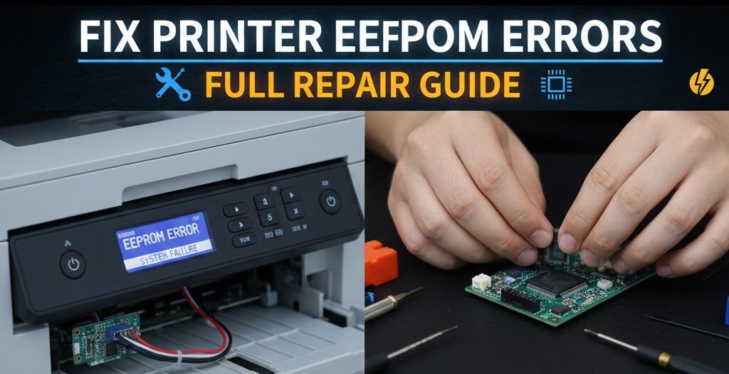 Fix Printer EEPROM Flash Storage Errors