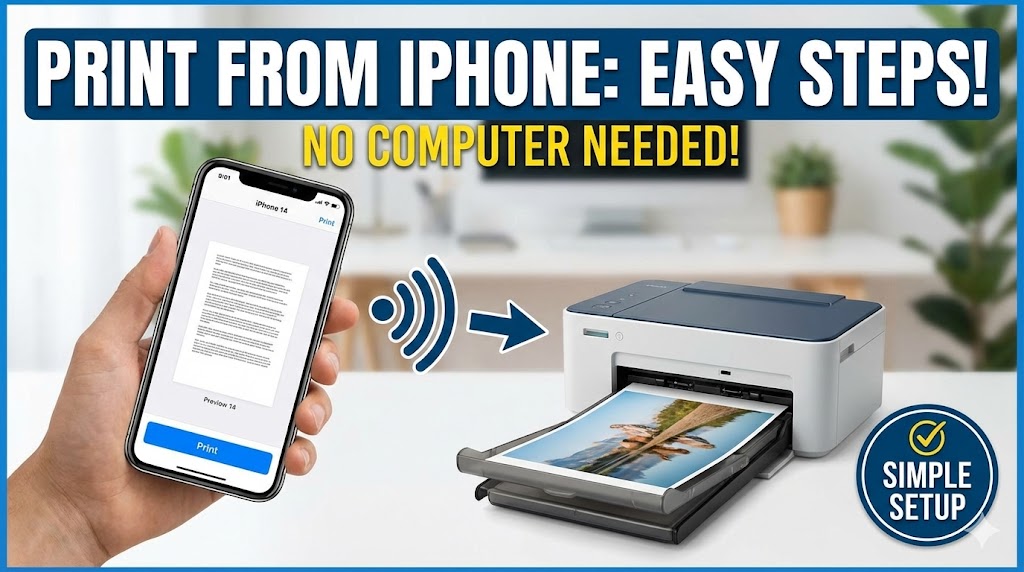 iPhone Printer How to Print from Your iPhone in Simple Steps