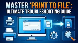 Master Print to File Feature for Troubleshooting: Ultimate Guide