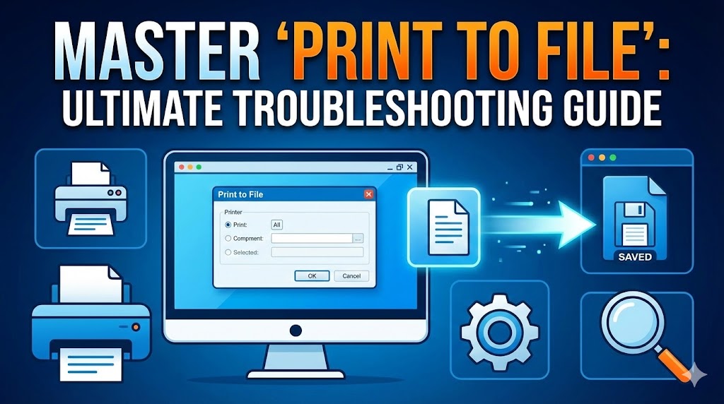 Master Print to File Feature for Troubleshooting: Ultimate Guide